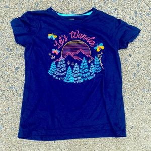 Blue shirt from Eddie Bauer